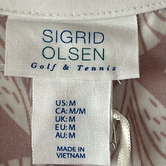 NEW Sigrid Olsen Golf And Tennis Tank Top - Picture 3 of 5